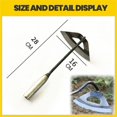 thumbnail image 3 of All-Steel Hardened Hollow Hoe Handheld Weeding Rake Planting Vegetables Farm Garden Agriculture Weeding Tool Dropshipping, 3 of 8