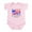 Petal Pink, variant on CafePress - Made In America With British Parts Body Suit - Baby Light Bodysuit, Size Newborn - 24 Months