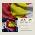 thumbnail image 5 of PromoPatriot Colorado 5ftt x 8ft Nylon Outdoor Flag, 5 of 5