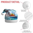 thumbnail image 6 of Cauagu Astronaut Tropical Dolphin for Adult Christmas Hat,1-Pack Xmas Holiday Hat Santa Hat for Women & Men Festive Headwear Accessories Fit for Christmas/New Year/Party, 6 of 6