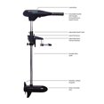 thumbnail image 2 of Watersnake Tracer Transom Mount Trolling Freshwater Motor (Black, 36-inch), 2 of 5