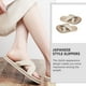 thumbnail image 5 of 1 par de zapatillas de estilo japonés zapatillas para el hogar Sandalias cubiertas para el verano, 5 of 5