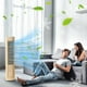 thumbnail image 4 of Hogar y jardín, Decoración de otoño, Ventiladores, Ventilador de torre con control remoto de escritorio, carga USB, silencioso, para el hogar, para oficina, de mesa vertical Un ventilador, 4 of 6