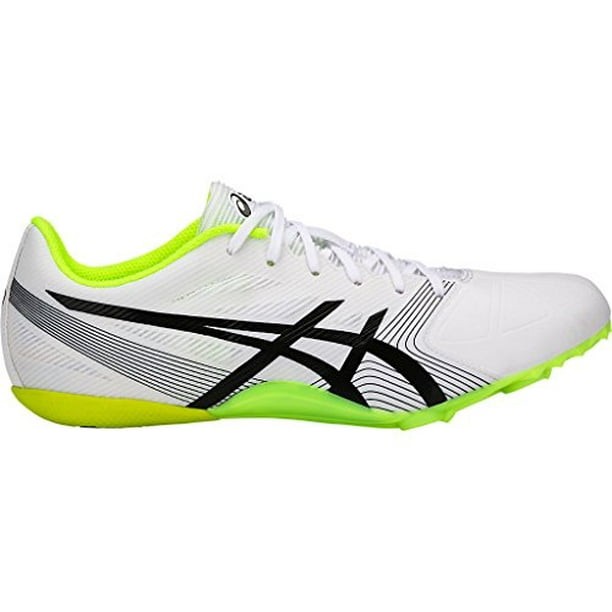 Asics HyperSprint 6 Men's Track and Field Shoes - White, Black, Yellow -  