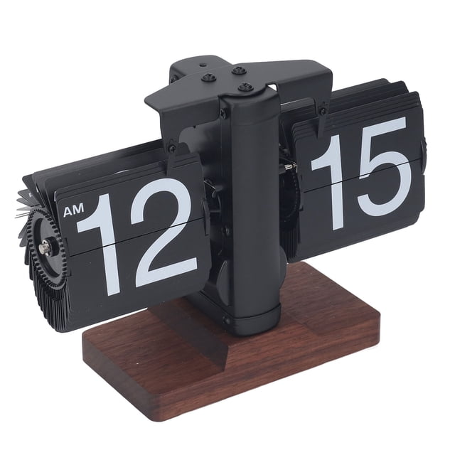 Horloge de Bureau Numérique, Horloge Numérique Rétro Minimaliste pour Salons Bureaux et Collections