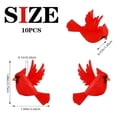 thumbnail image 5 of 10 cuentas de silicona 3D (color cardenal) para bisutería y manualidades., 5 of 5