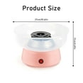 thumbnail image 2 of Hibibud Cotton Candy Machine, Food-Grade Material Quick Cotton Candy Maker with Large Tray, Low Noise Motor Candy Machine,Pink, 2 of 5