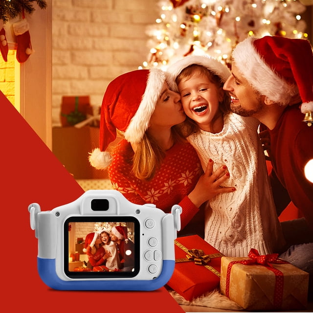 Cámara y alrededores, cámaras digitales, fotografía infantil, vídeo HD, mini cámara digital, lente frontal y trasera, 4000 W, HD, regalo para niños, cámara de Navidad, regalo para padres e hijos, cáma