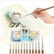 thumbnail image 5 of Professional 12pcs punta puntiaguda redonda pinceles de pintura Juego de herramientas Punta fin Irfora Cepillo de pintura, 5 of 7