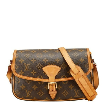 Pre-Owned Louis Vuitton Monogram Sologne Crossbody Shoulder Bag M42250 Brown Leather... (Good)