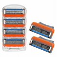 thumbnail image 1 of 16pcs 5 Layers Razor Blade Cartridges Men Care for Gillette Fusion Razor, 1 of 4