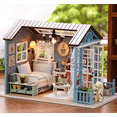 thumbnail image 2 of Casita Para Muñecas Casa Diy Con Muebles Led Miniatura Perro, 2 of 5
