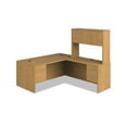 thumbnail image 2 of HON H10784L.CC 10700 Series 66 in. x 30 in. x 29.5 in. "L" Workstation Desk with 3-Quarter Height Pedestal on Left - Harvest, 2 of 2