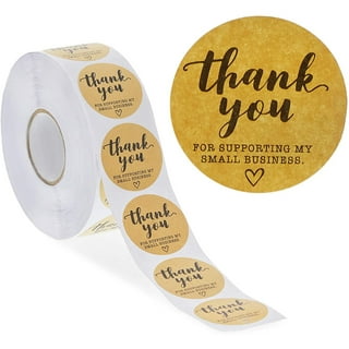 Thank You for Supporting My Small Business Sweet Rose Square Rubber Stamp  Stamping Scrapbooking Crafting - Small 1.25in 
