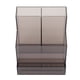 thumbnail image 4 of Caja de ALMACENAMIENTO BuyWeek de brochas de maquillaje acrílico soporte de escritorio Negro, 4 of 14