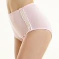 thumbnail image 3 of YWDJ Maternity Briefs for Women Lightweight High Waist No Show High Waist Pregnant Cheak Underwear Easy Open Panties Pink 2XL, 3 of 9