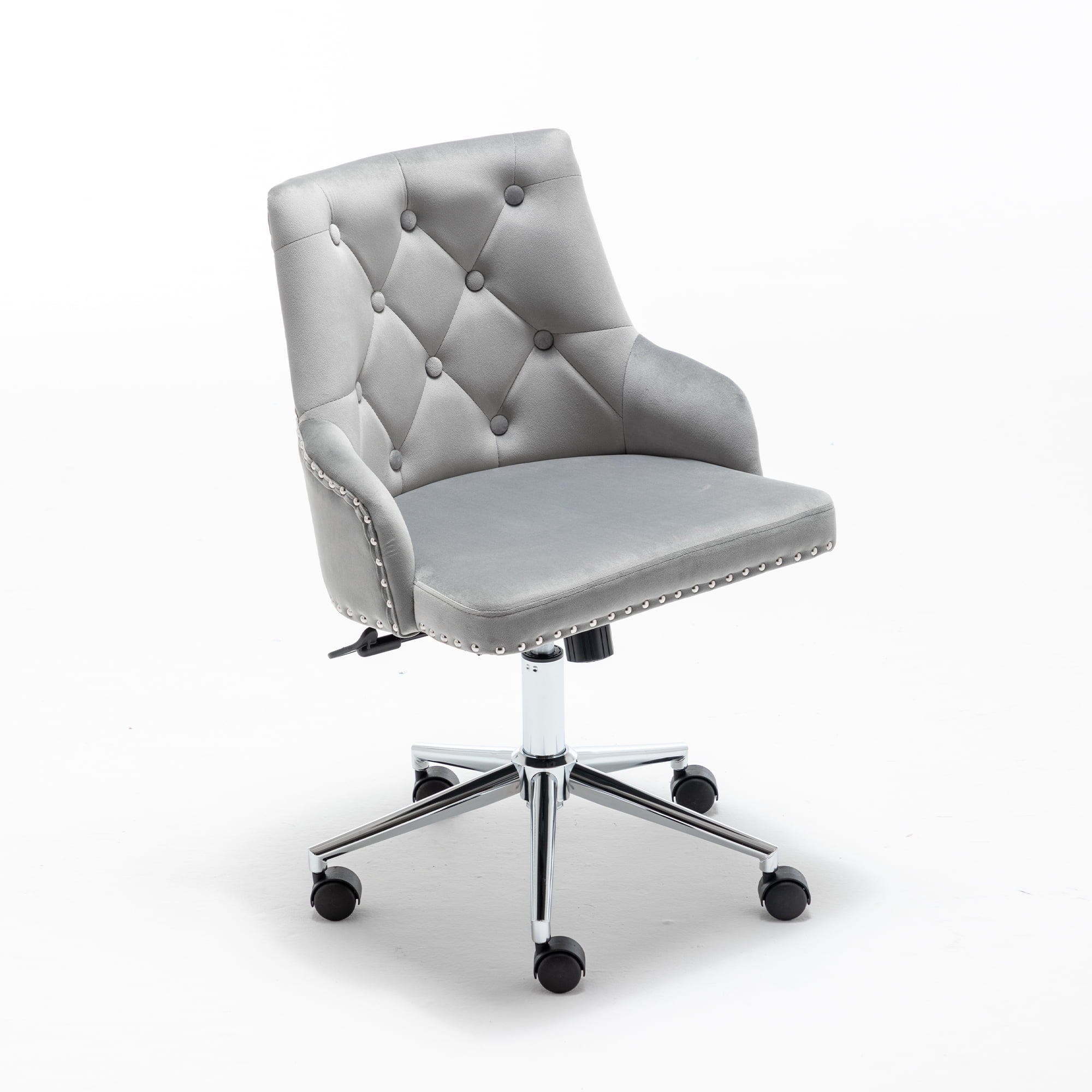 Furniture Home High Back Office Chair, Modern Design Velvet Desk Task
