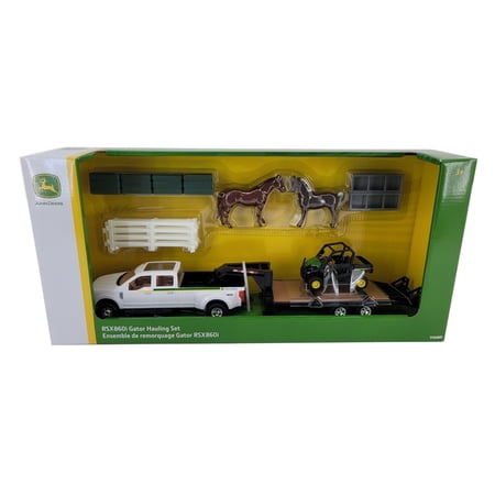 1/32 John Deere RSX860i Gator Hauling Set Toy - LP82784