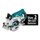 thumbnail image 3 of Sierra circular Makita XSR01Z 36 V (18 V X2) LXT® sin escobillas, 3 of 3
