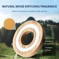 thumbnail image 2 of WJCA Solar - Powered Smart Car Air Freshener Diffuser – Rotating Aromatherapy Ornament Automotive Accessory, 2 of 6