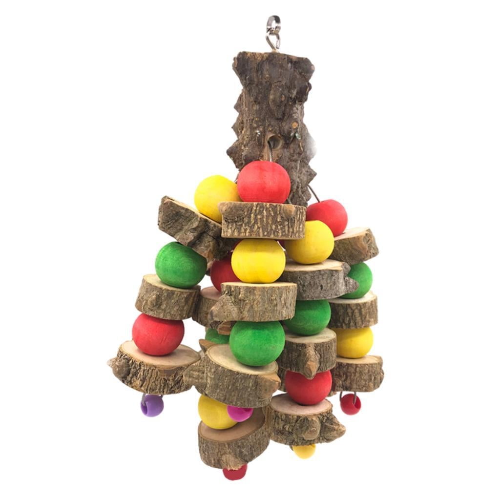 Zxpjkyu Bird Toy Variety Shreddable Parakeet Lovebird Parrot Bird Toys Budgie for Branch