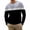 Black, variant on StSilkitty Mens Casual T-Shirts Striped Long Sleeve Crewneck Tee Shirt Lightweight Soft Comfy Breathable Tops