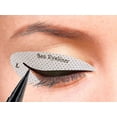 thumbnail image 3 of Kit de 24 plantillas de delineador de ojos, pegatinas de plantilla de maquillaje de ojos, tarjetas de plantilla de delineador de ojos no tejidas, herramientas para dar forma al delineador de, 3 of 4