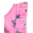 thumbnail image 2 of The Children's Place Baby & Toddler Girls Sleeveless Flutter One Piece Swimsuit, Sizes 6M-5T, 2 of 3