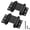 Black, variant on WellMade 3 in. Double Action Spring Hinge, Matte Black Finish Iron, Self-Closing for Swinging Saloon, Pub & Cafe Doors, 2 pack