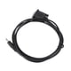 thumbnail image 3 of 5X DB9 9 Pin VGA Hembra Cable, DB 9 Hembra A TRS 3.5mm (1/8Pulgada) TRS Estéreo Macho en Serie Cable de Datos- 6 Pies, 3 of 5