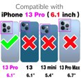 thumbnail image 2 of Dteck Magnetic Designed for iPhone 13 Pro Case, Compatible with MagSafe Built-in Touch Sensitive Anti-Scratch Screen Protector Cover for iPhone 13 Pro,Green, 2 of 8