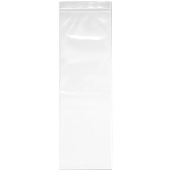 Plymor 4" x 12" (Pack of 100), 4 Mil Heavy Duty Zipper Reclosable Plastic Bags