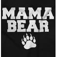thumbnail image 2 of Mama Bear Paw Print Cute Mothers Day Women's Long Sleeve T Shirt Brisco Brands S, 2 of 6