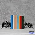 thumbnail image 4 of Handmadetneonsign Camping Metal Bookends, Tent Forest Name Bookend, Campsite Table Bookshelf Decor 77850, 4 of 4