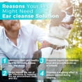 thumbnail image 4 of Ear Cleanse Solution for Dogs & Cats - Salicylic Acid Ear Cleaner - Gentle Wax & Debris Removal - Odor Control Moisturizing Formula - Routine Ear Care Maintenance - Vet Recommended - Easy Application, 4 of 5