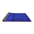 thumbnail image 2 of Ahgly Company Indoor Rectangle Abstract Purple Contemporary Area Rugs, 2' x 5', 2 of 4
