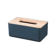 thumbnail image 4 of Tapa De Madera Caja De Pañuelos Con Estilo Simple Caja De Almacenamiento De Pañuelos De Gran Capacidad Dispensador De Servilletas Para El Hogar matsuzay HA024901-03, 4 of 7