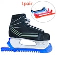 thumbnail image 4 of 1 Par de Patines Sobre Hielo, Protectores de Cuchillas para Patinaje, Protectores de Zapatos, Fundas PráCticas, Protectora Ajustable, para Cuchilla-Rosa, 4 of 5
