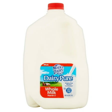 Dean's Dairy Pure Whole Milk, 1.0 GAL - Walmart.com