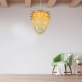 thumbnail image 2 of Bethel International JU02C19 Exquisite Ceiling Fixture - Color:White-Color:Natural Wood, 2 of 2