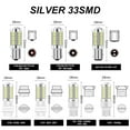 thumbnail image 5 of SHELLTON 1pcs 3157 5630 33SMD LED Reverse Back Up Brake Stop Turn Tail Light Bulbs, White Light, 5 of 9