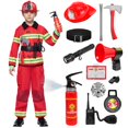 thumbnail image 1 of Disfraz de bombero Spooktacular Creations para Halloween para niños, 1 of 9