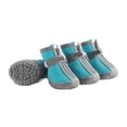 thumbnail image 2 of Dog Boots with Non- Sole Outdoor Protector Pet Shoes for Small Medium Large Dogs Breathable Paw Wear with Reflective Strips for Walking Hiking 11.8" (Sky Blue), 2 of 6