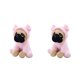 thumbnail image 4 of Tholdsy Perros de simulación de peluche de 20CM, Sharpei Pug, cachorro encantador, juguete para mascotas, Animal de peluche, regalos de cumpleaños y Type1 NO1 Tholdsy CBP093694, 4 of 5