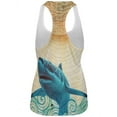 thumbnail image 2 of Great White Shark in Waves All Over Womens Work Out Tank Top Multi 2XL, 2 of 2