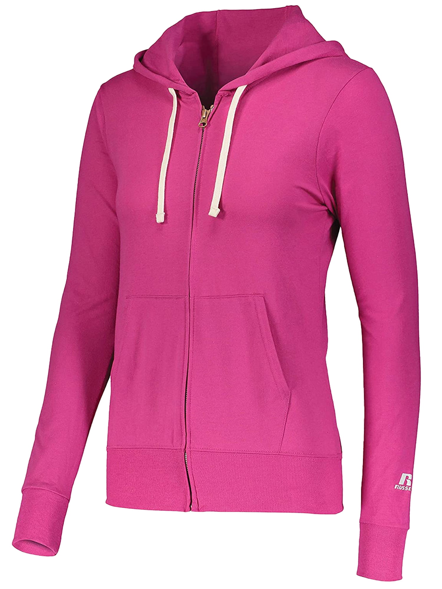 Zip Cardigan Hoodie Sporty Style Sweatshirt Full-zip Hoodie Adjustable Hood
