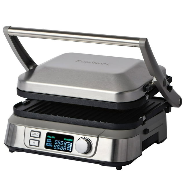 Cuisinart Griddler Gourmet Deluxe avec Plaques de Gril et de Plaque Réversibles Antiadhésives