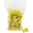 thumbnail image 2 of Terminal rápido amarillo de 100 piezas, conector eléctrico, conexión rápida de cable, AWG 12-10 (4-6 mm), 2 of 5