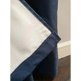 thumbnail image 5 of Nanshing Belissa Blackout Thermal Single Curtain Panel with Grommet Top, Navy, 54" x 84", 5 of 5