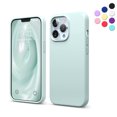 thumbnail image 1 of Entronix Funda de Silicona para iPhone 13 Pro, Suave Al Tacto, Antiarañazos y Antigolpes, Color Turquesa, 1 of 8